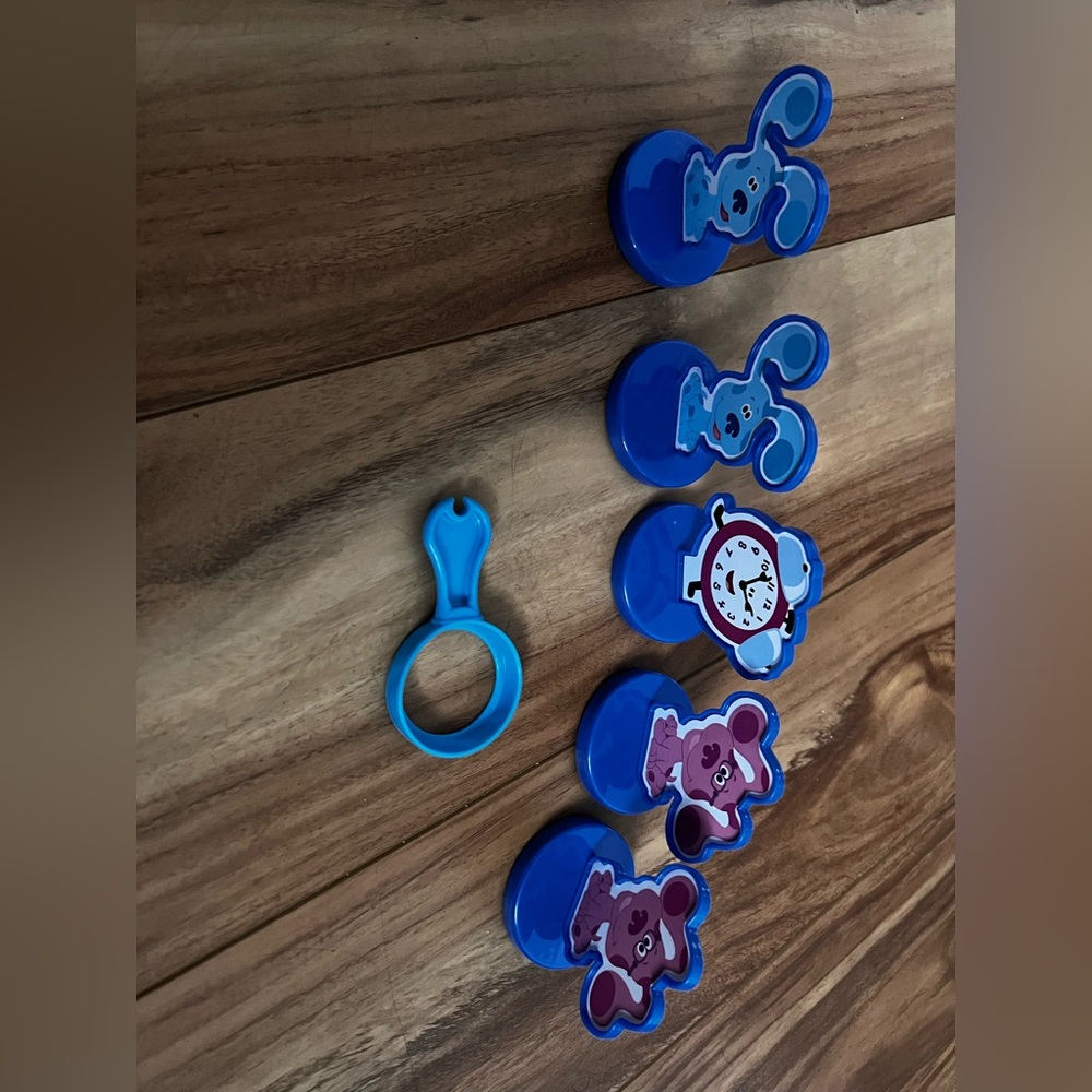 Blues Clues playdoh stamper set